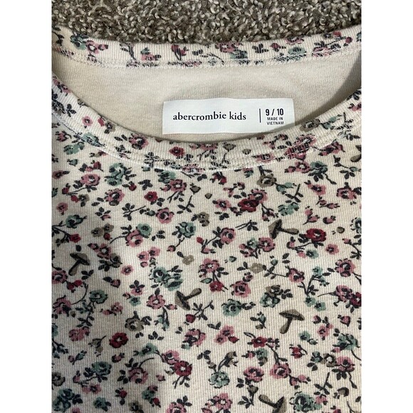 Abercrombie Kids Floral & Pink Waffle Knit Tops Bundle (Size 9/10) - Picture 4 of 12